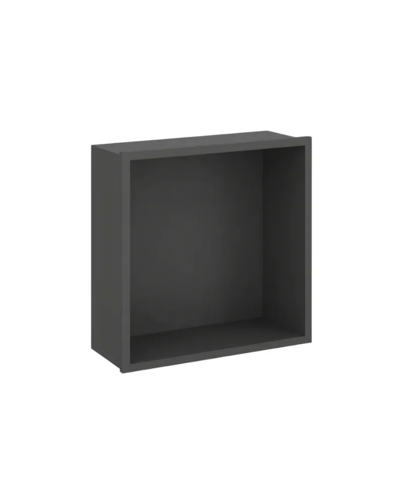NICHO DE BAÑO - GRIS GRAFITO - SUS304 - 32 CM × 12 CM × (30 CM / 60 CM / 90 CM) Sirena Home Store