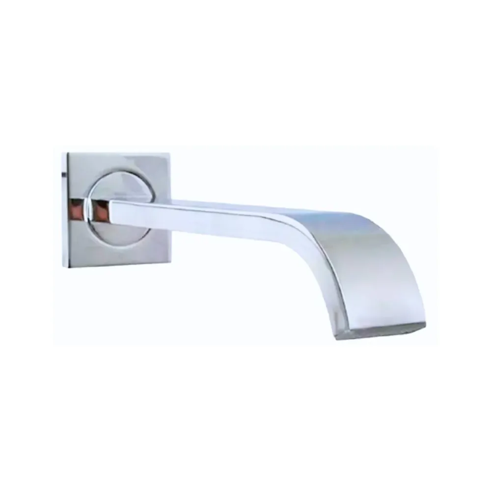 Cuello Lavamanos Metálico Pared Cuadrado Curvo SMART