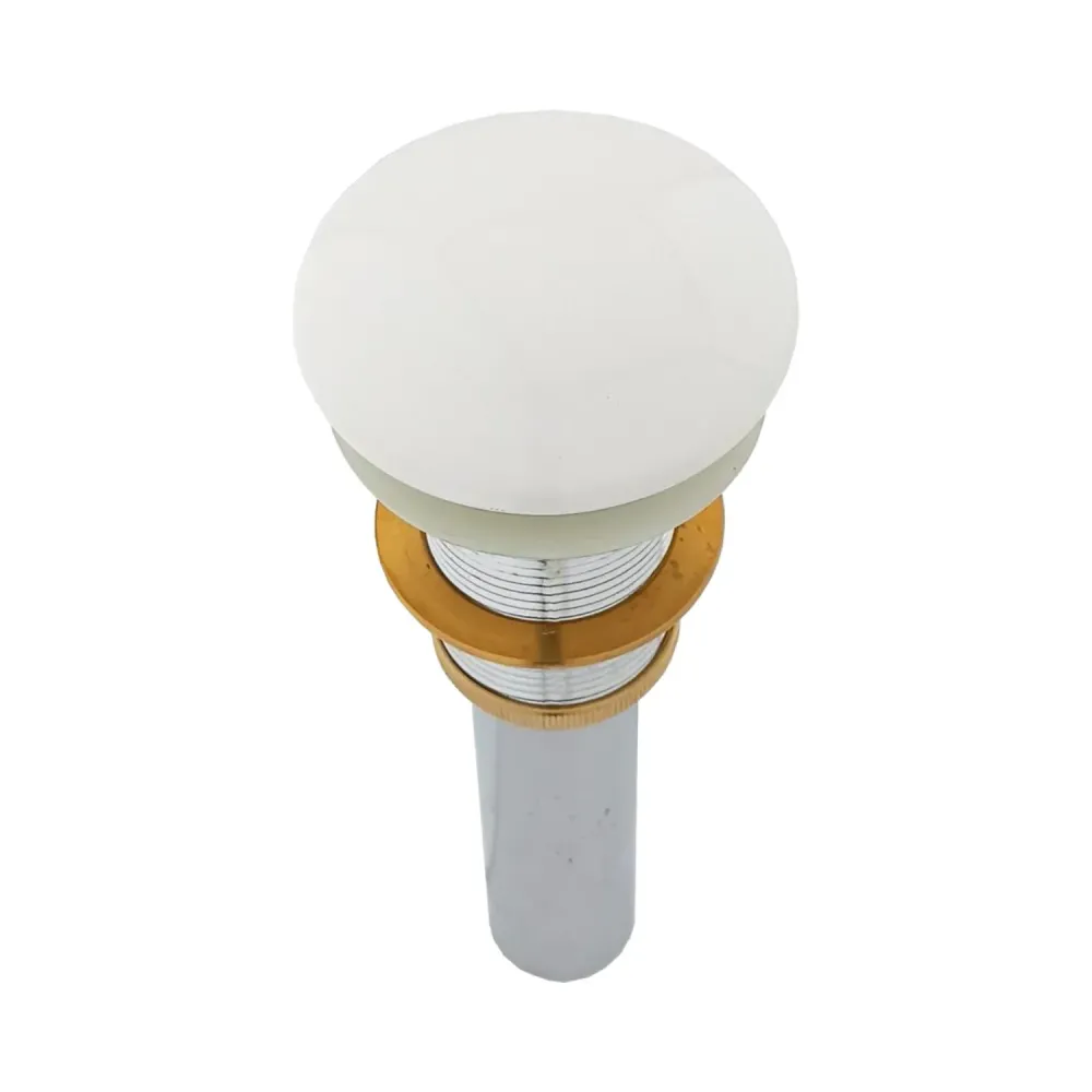 Desagüe Push para Lavamanos Tipo Hongo en Cerámica SMART