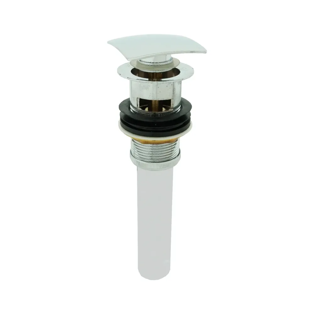 Desagüe Sencillo Cromado con Rebose Cuerpo en Bronce SMART
