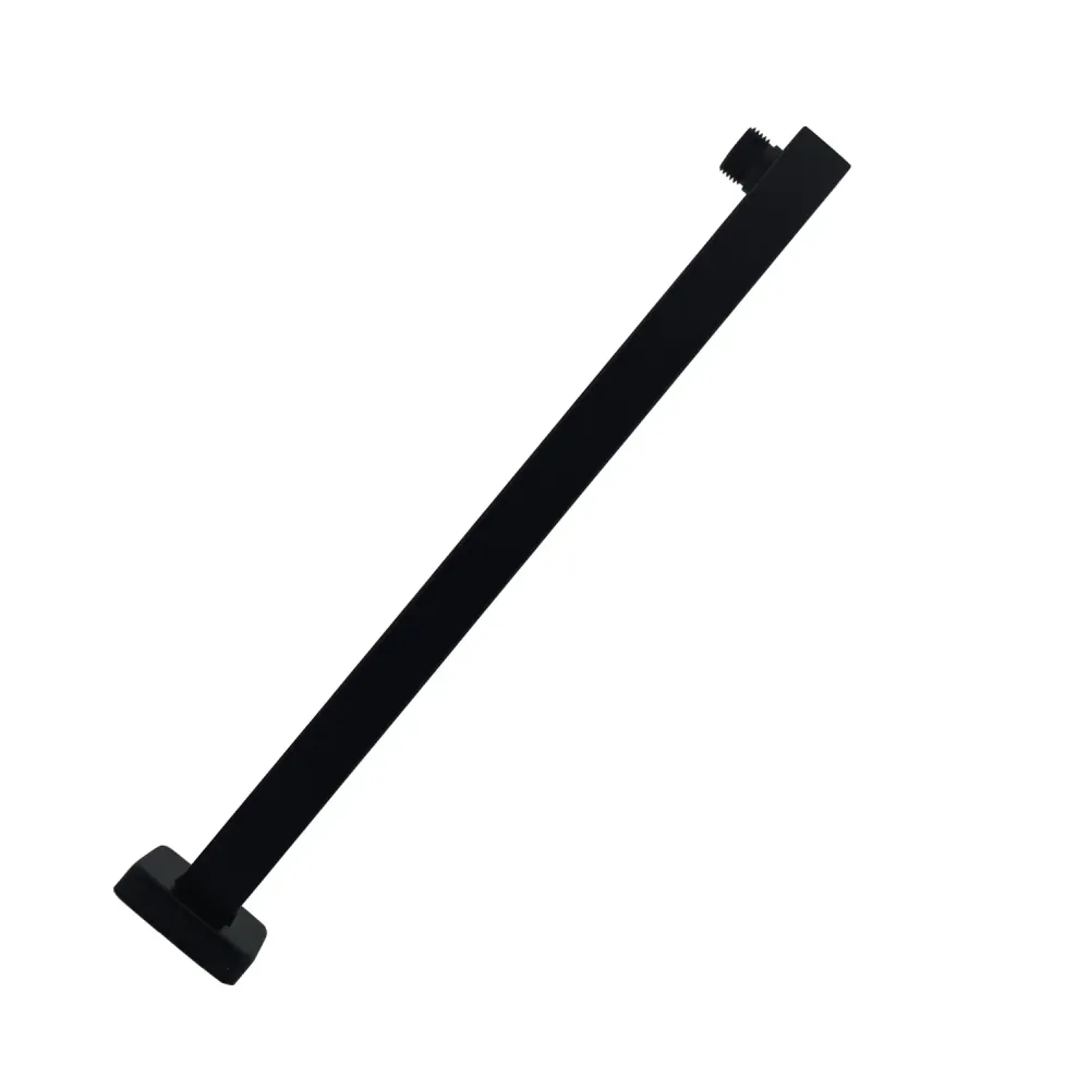 Estilizado Tubo de Ducha Cuadrado en Negro SMART