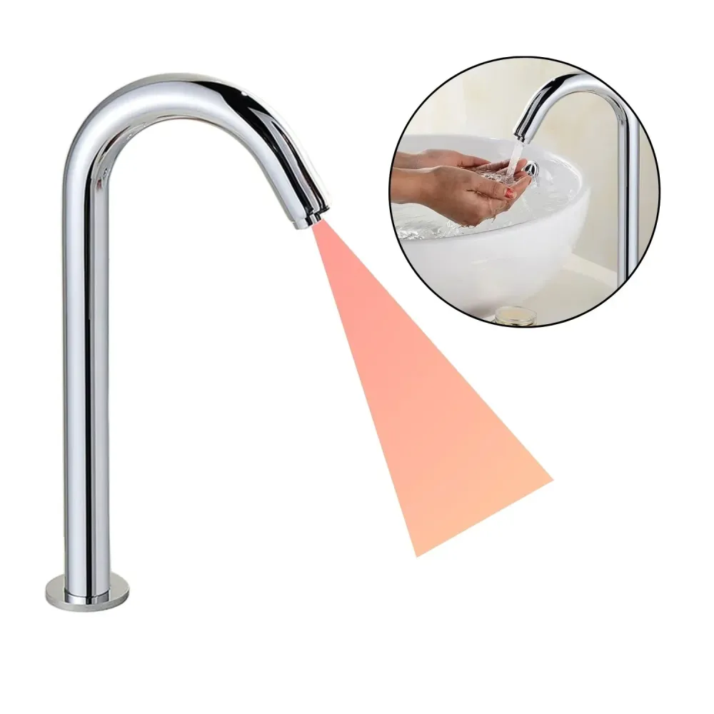Griferí para Lavamanos Alta de Sensor - Acabado Cromado SMART
