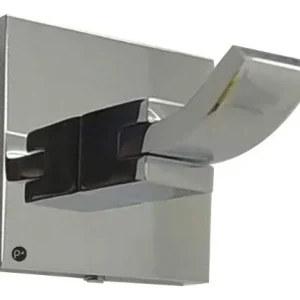 Toallero Perchero Base Cuadrado Bronce SMART