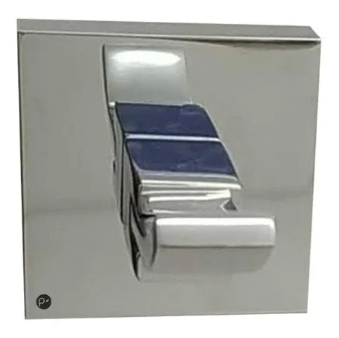 Toallero Perchero Base Cuadrado Bronce SMART