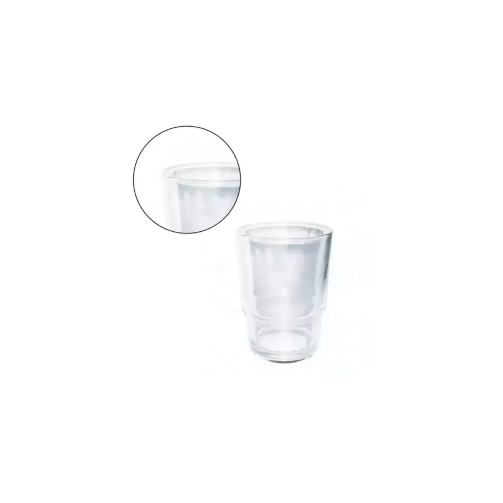 Vaso Cepillera En Cristal Transparente SMART