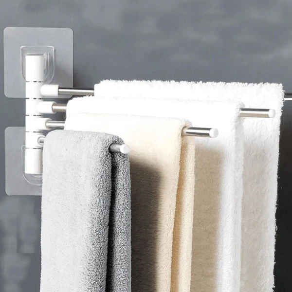 Toallero Giratorio En Acero Inoxidable + Envio Gratis Soluciones Shop
