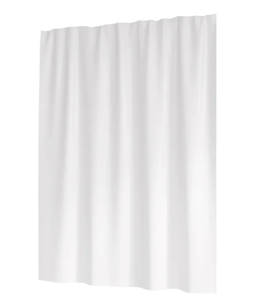 Forro de Tela para Cortina de Ducha Impermeable, Lavable y Elegante Blanco Sttelli