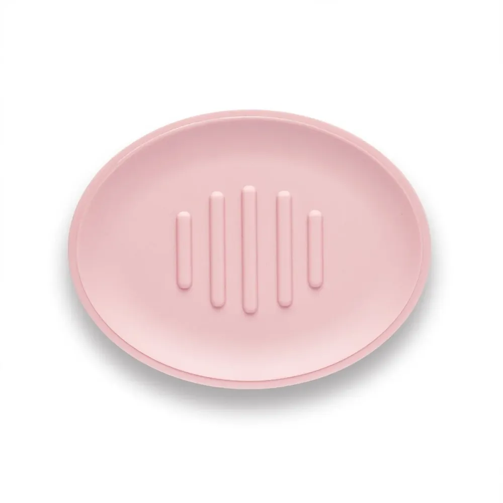 Jabonera para Baño Policarbonato Belize Rosa Sttelli