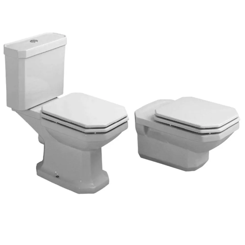 Tapa WC Compatible 1930 Duravit - Customline Lacada Blanco