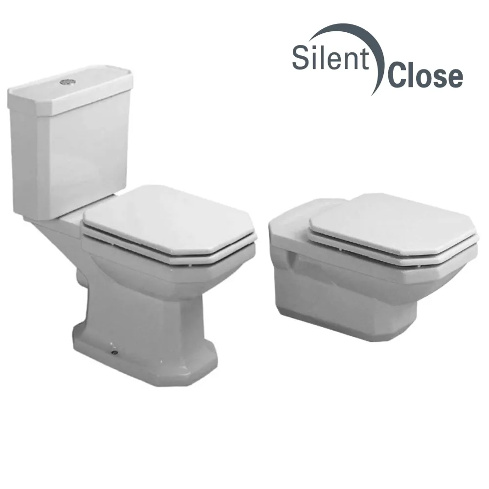 Tapa WC Compatible 1930 Duravit - Customline Roble Amortiguada 'SC' Roble