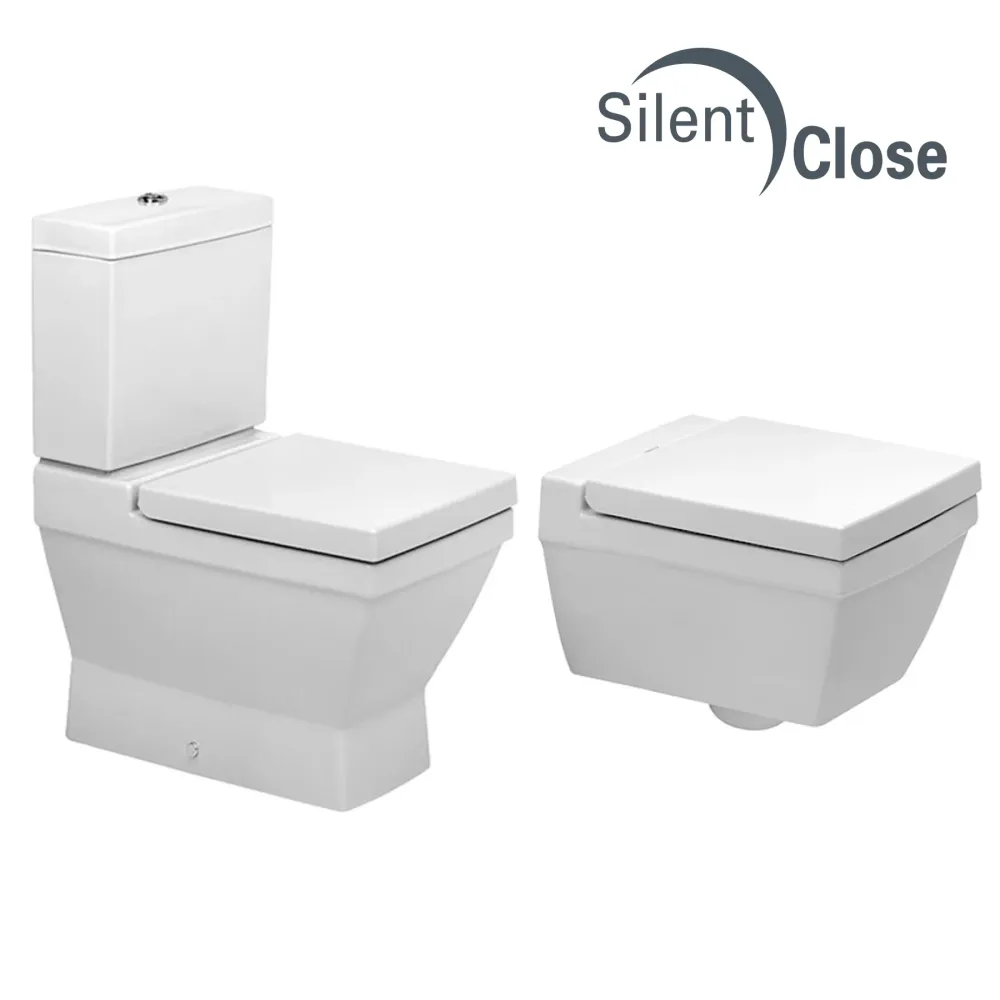 Tapa WC Compatible 2Nd Floor Duravit - Customline Lacada Amortiguada 'SC' Blanco