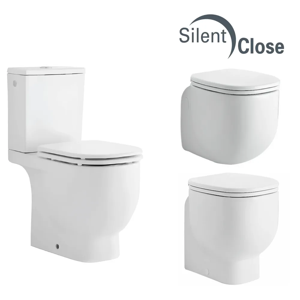 Tapa WC Compatible 500 Pozzi Ginori - Customline Roble Amortiguada 'SC' Roble