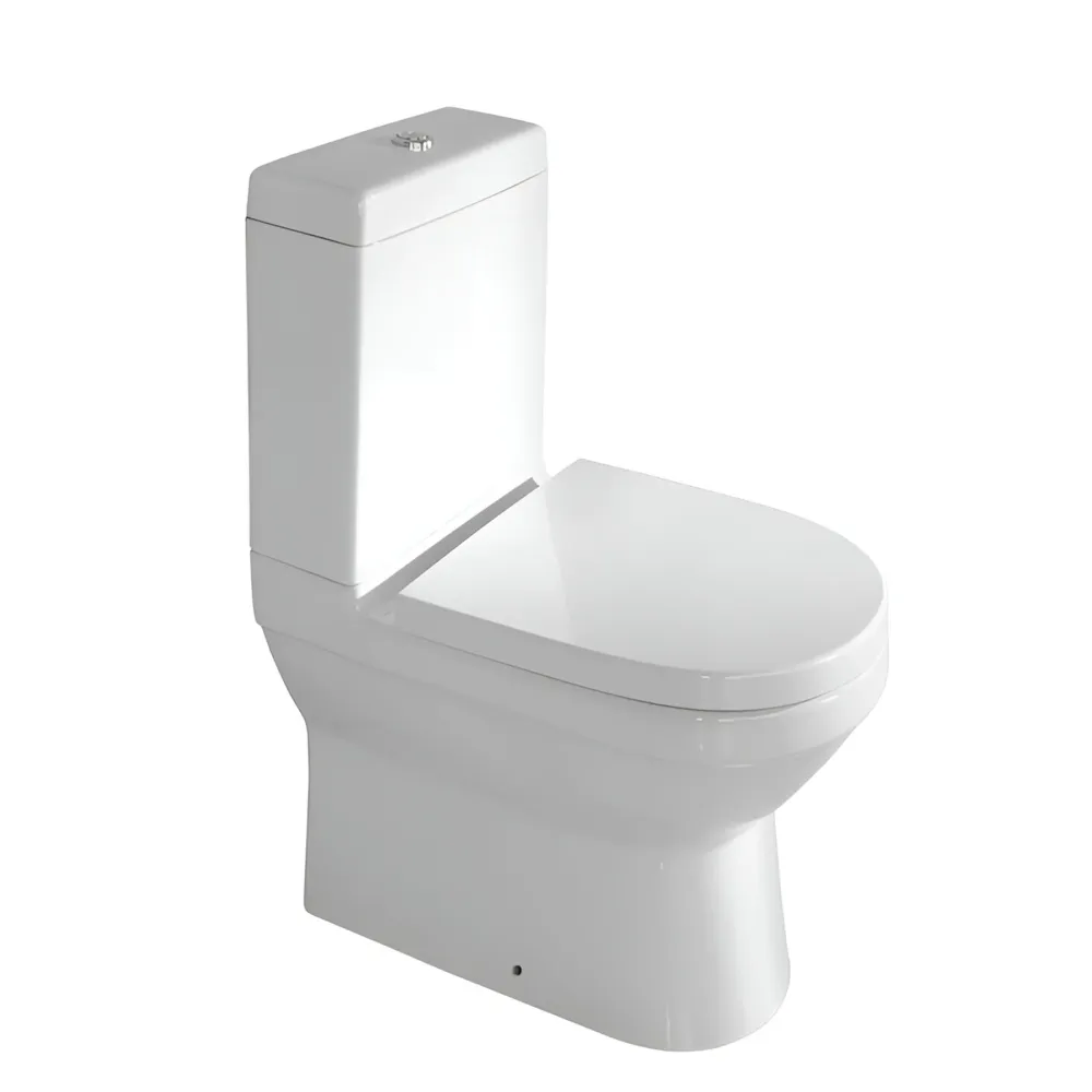 Tapa WC Compatible Acro Noken - Woodline Lacada Blanco