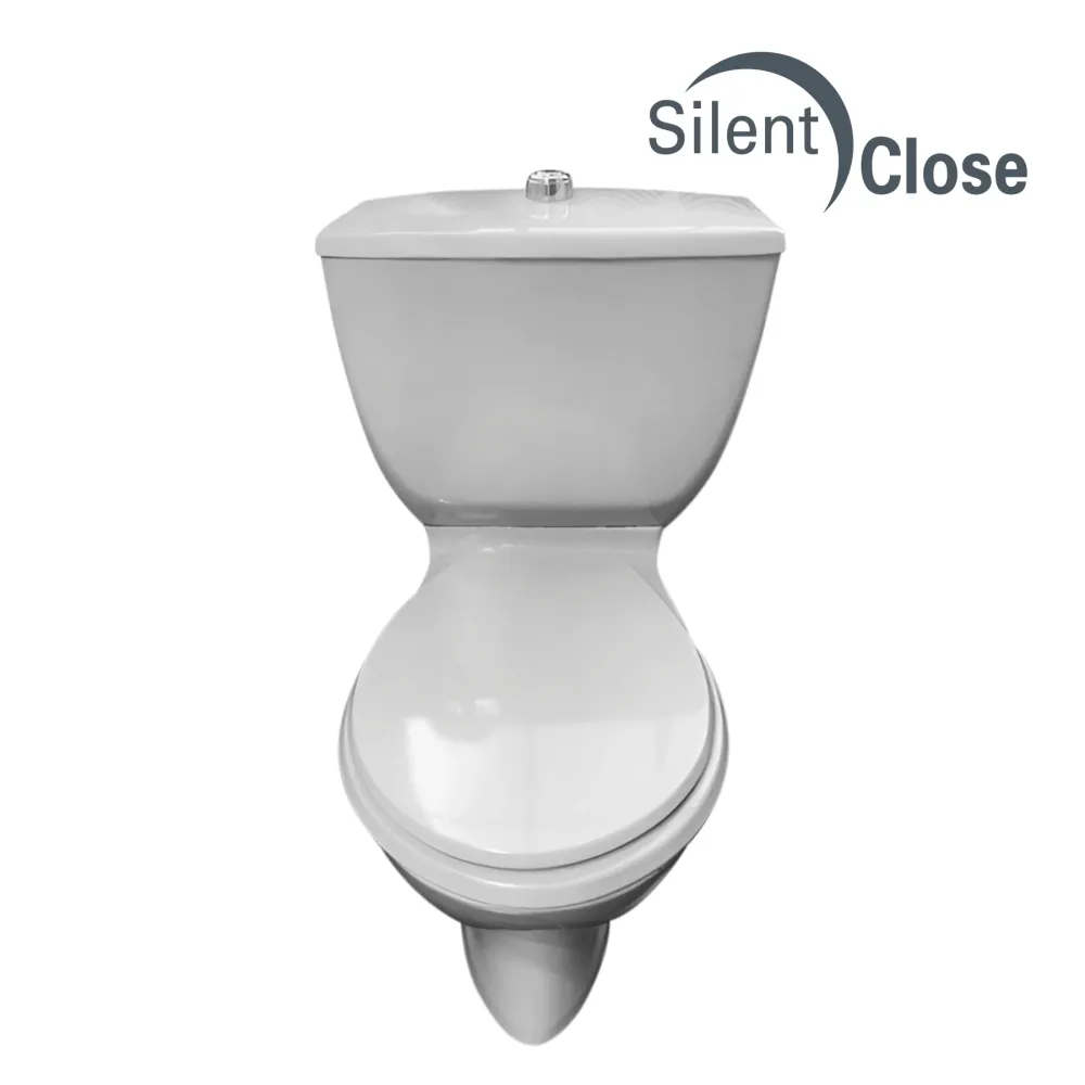 Tapa WC Compatible Alcora Porsan / Sangrá - Customline Lacada Amortiguada 'SC' Blanco