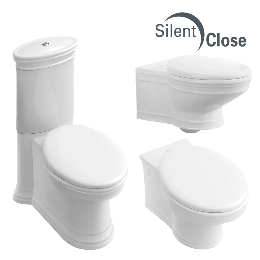 Tapa WC Compatible Amadea Villeroy & Boch - Woodline Roble Amortiguada 'SC' Roble
