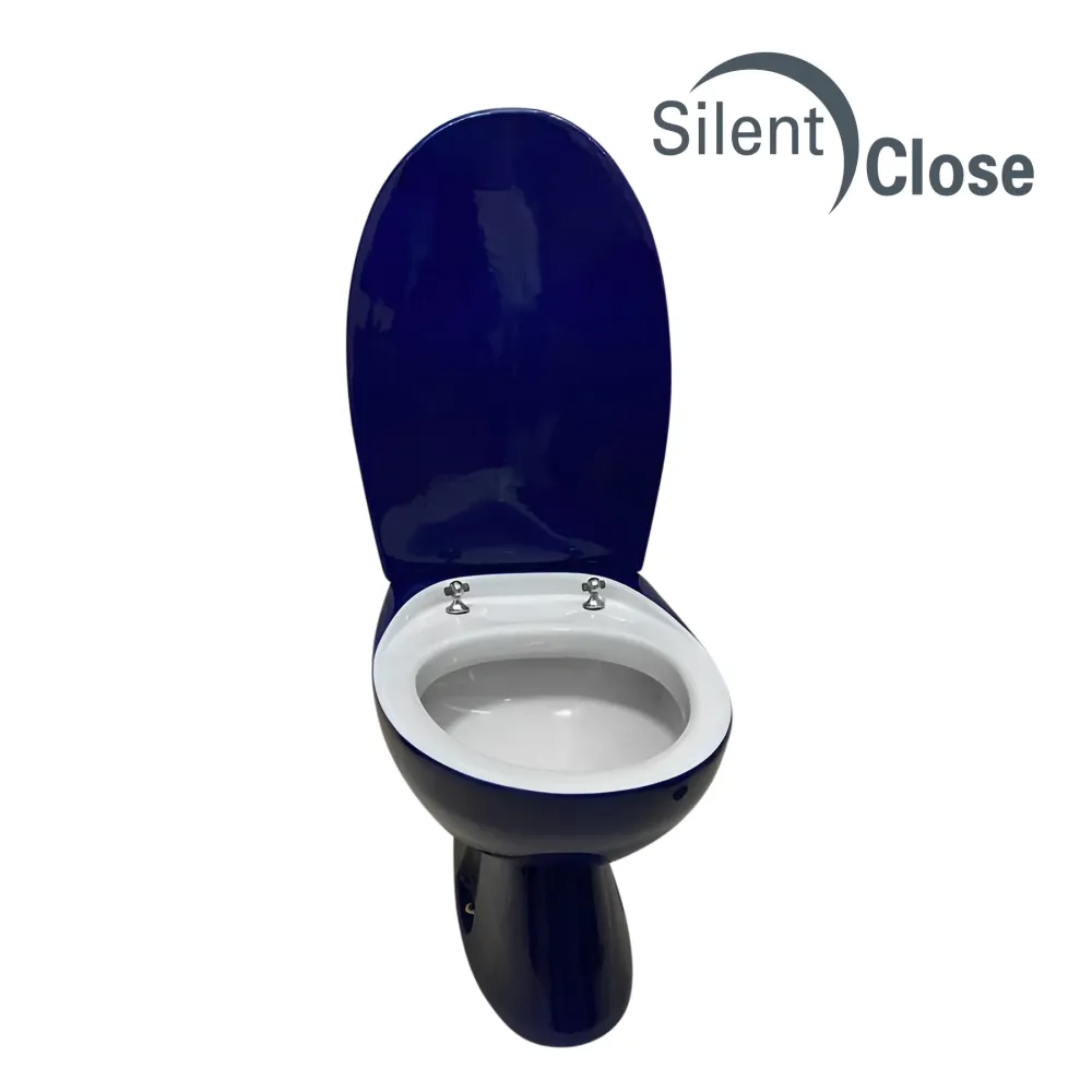 Tapa WC Compatible Ariete Tenax Con Cisterna- Woodline Lacada Amortiguada 'SC' Blanco