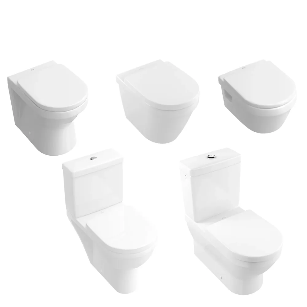 Tapa WC Compatible Arquitectura Villeroy & Boch V.1- Woodline Lacada Blanco