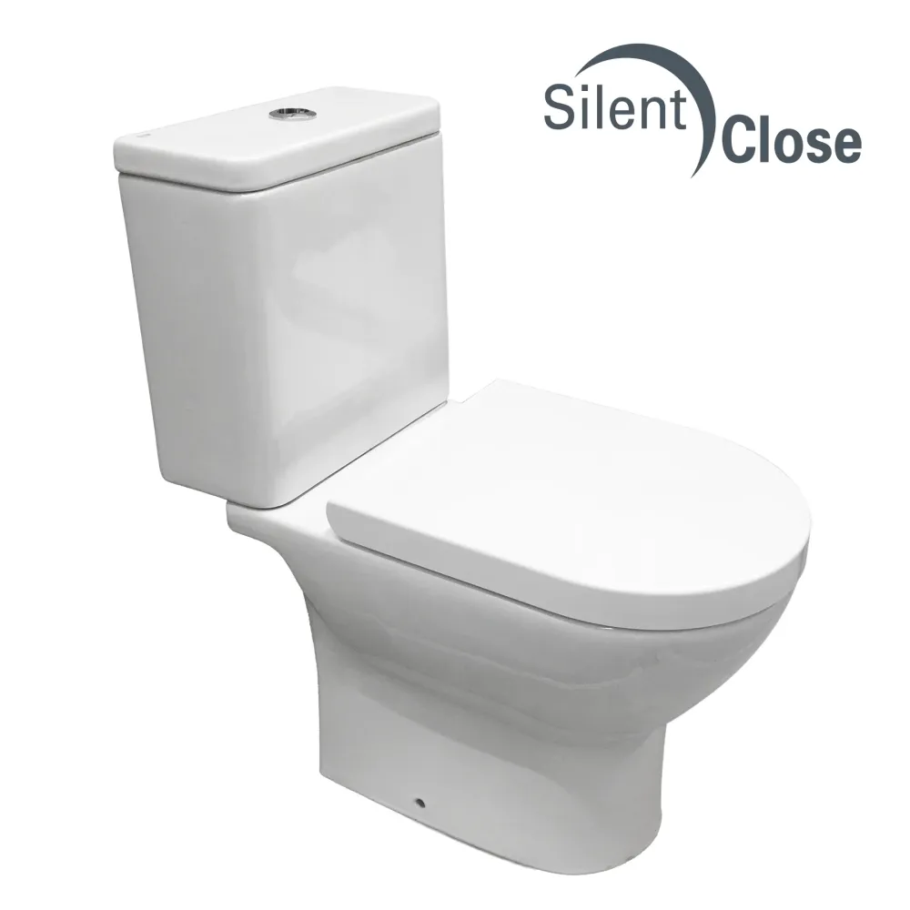 Tapa WC Compatible Atis Roca - Woodline Lacada Amortiguada 'SC' Blanco