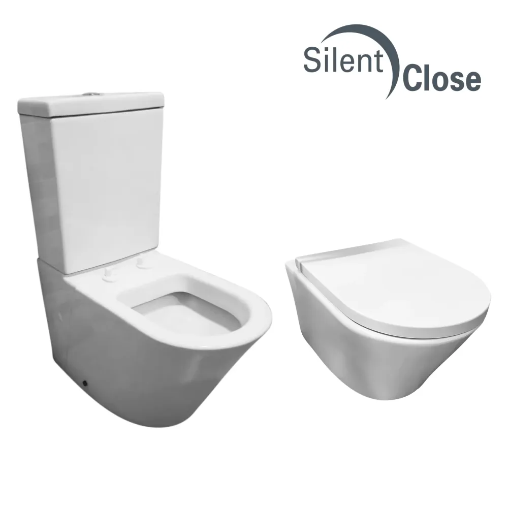 Tapa WC Compatible Bali Fossil Natura Normal Y Suspendido- Woodline Roble Amortiguada 'SC' Roble
