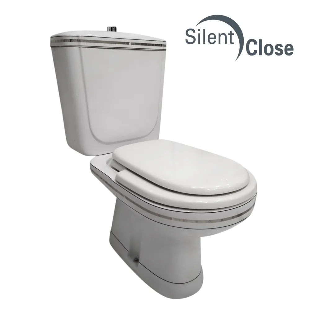 Tapa WC Compatible Cadore Gsi - Facis - Customline Lacada Amortiguada 'SC' Blanco