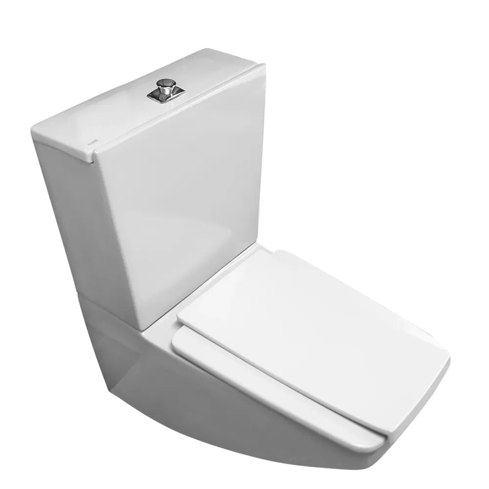 Tapa WC Compatible Carena Roca Herradura - Customline Lacada Blanco