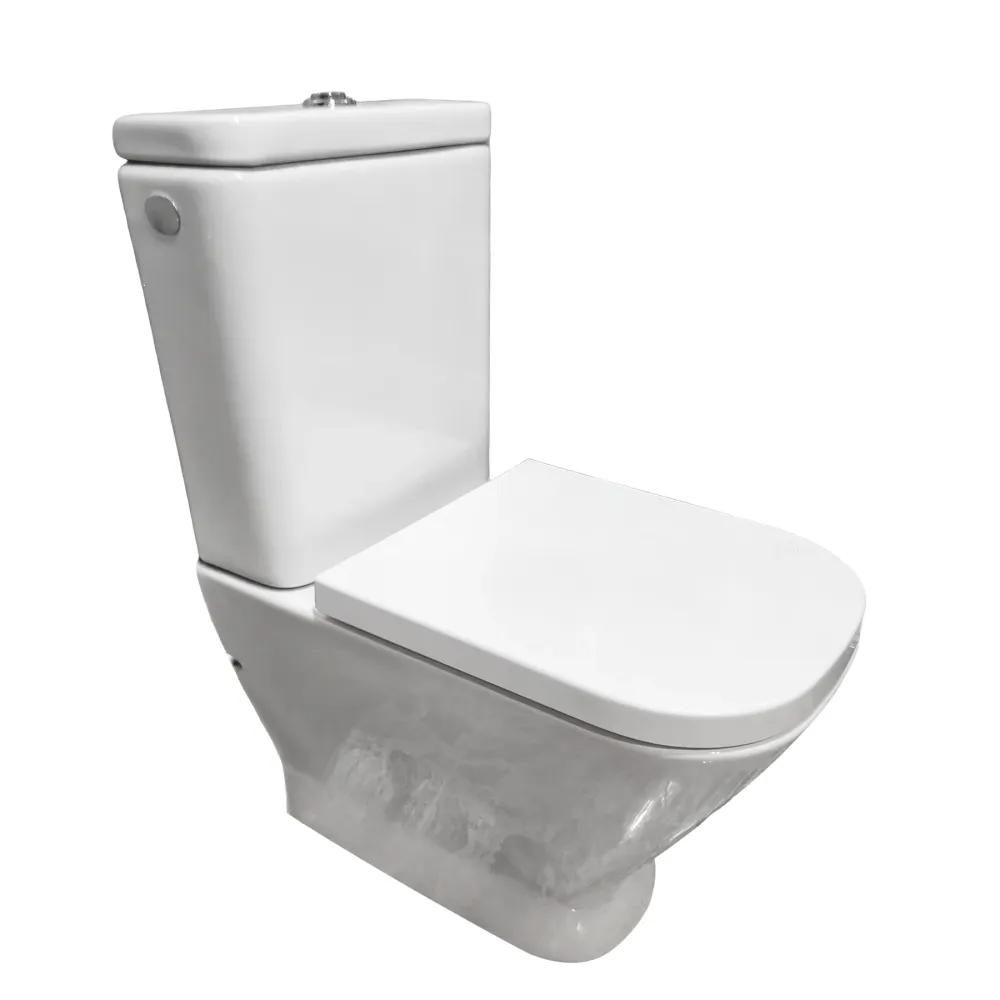 Tapa WC Compatible Cassandra / Gap Compacto Square Roca - Customline Lacada Blanco