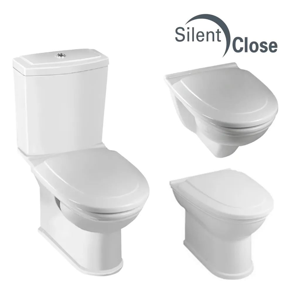 Tapa WC Compatible Century Villeroy & Boch - Woodline Roble Amortiguada 'SC' Roble