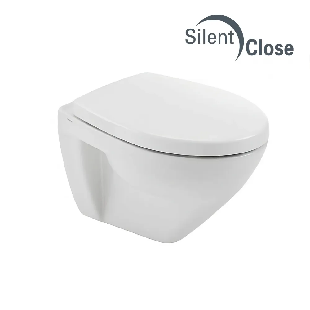 Tapa WC Compatible Cetus 48 Sanindusa - Unisan - Woodline Lacada Amortiguada 'SC' Blanco
