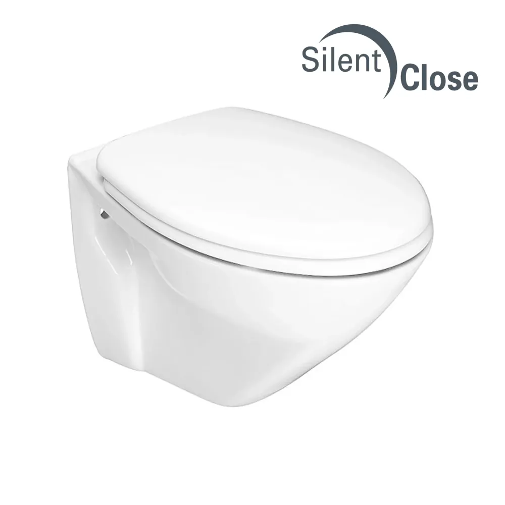 Tapa WC Compatible Cetus Sanindusa - Unisan - Woodline Lacada Amortiguada 'SC' Blanco