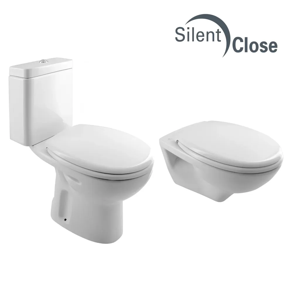 Tapa WC Compatible City Noken - Woodline Roble Amortiguada 'SC' Roble