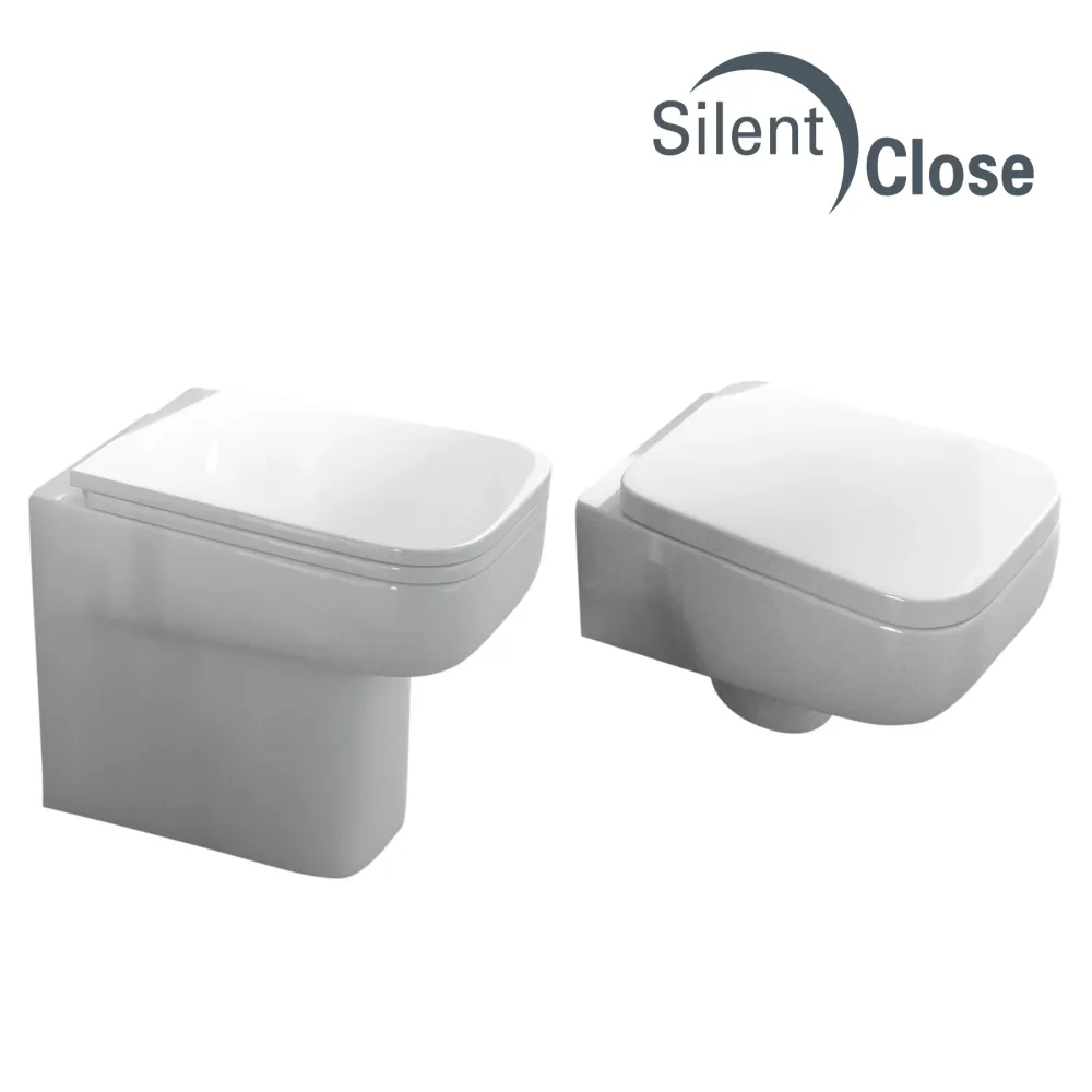 Tapa WC Compatible Como Flaminia - Customline Lacada Amortiguada 'SC' Blanco
