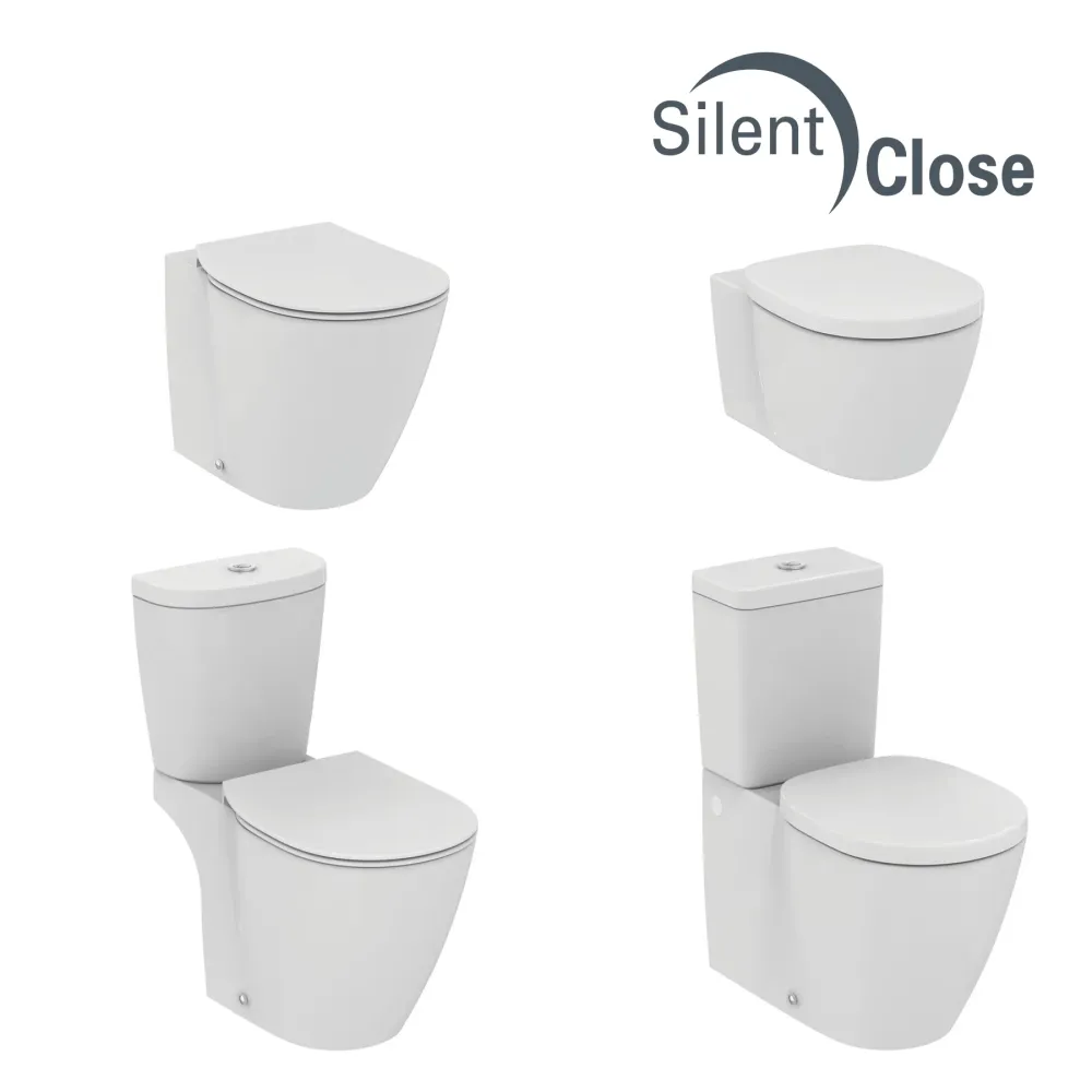 Tapa WC Compatible Concept / Connect Ideal Standard - Woodline Roble Amortiguada 'SC' Roble