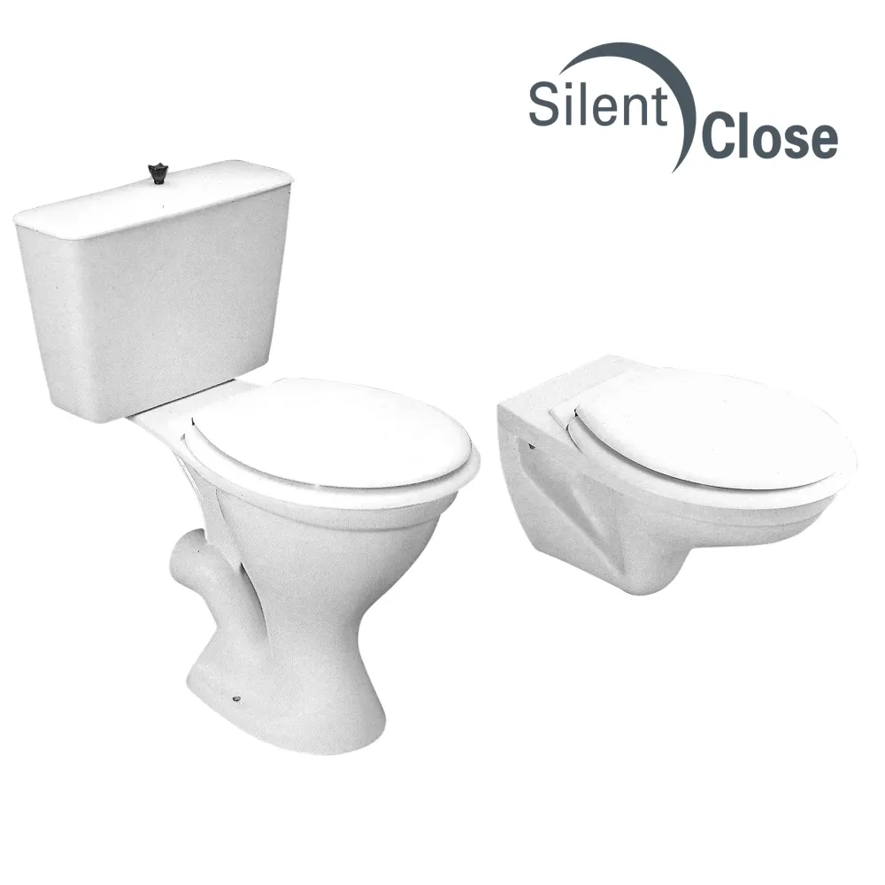 Tapa WC Compatible Coronis Porcher - Woodline Lacada Amortiguada 'SC' Blanco