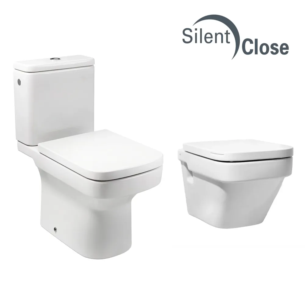 Tapa WC Compatible Dama N Roca - Customline Roble Amortiguada 'SC' Roble