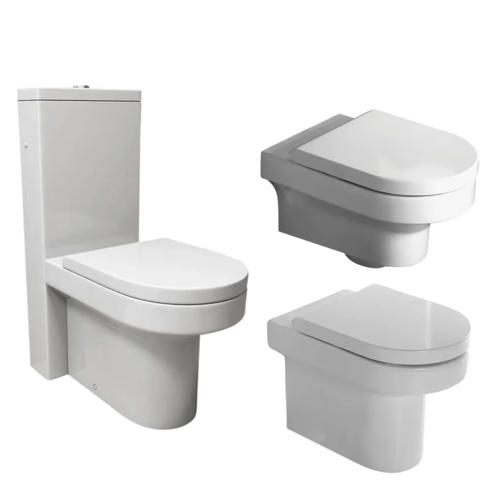 Tapa WC Compatible Daytime Hatria - Woodline Roble Roble