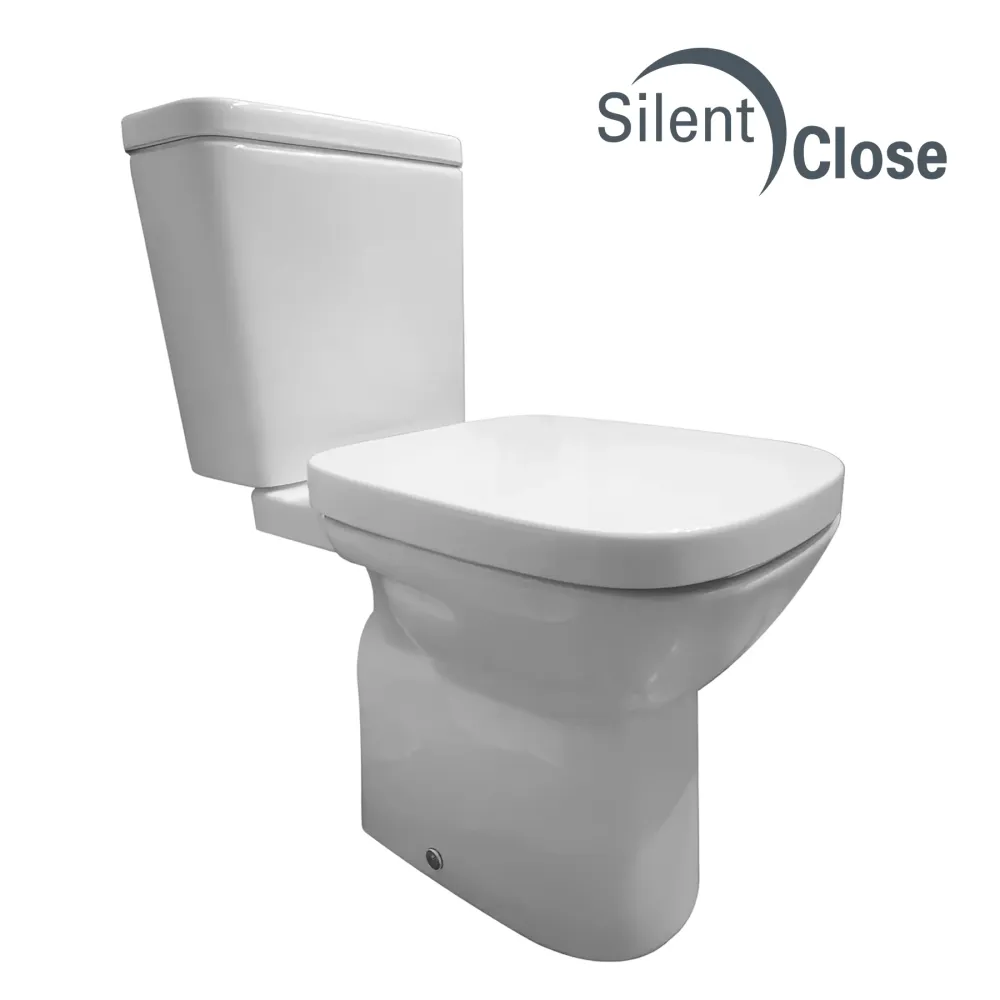 Tapa WC Compatible Debba Roca Square - Customline Roble Amortiguada 'SC' Roble