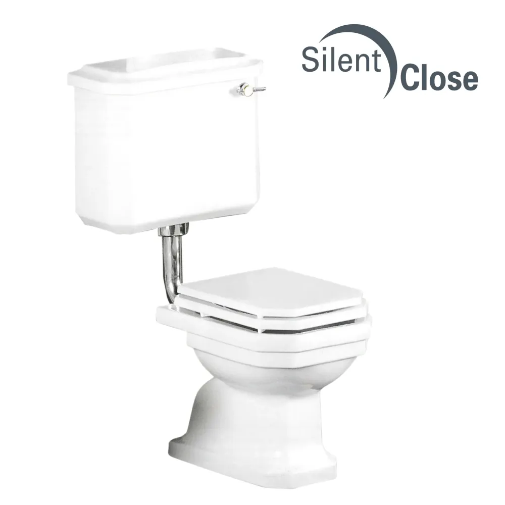 Tapa WC Compatible Deco Cesame - Customline Lacada Amortiguada 'SC' Blanco