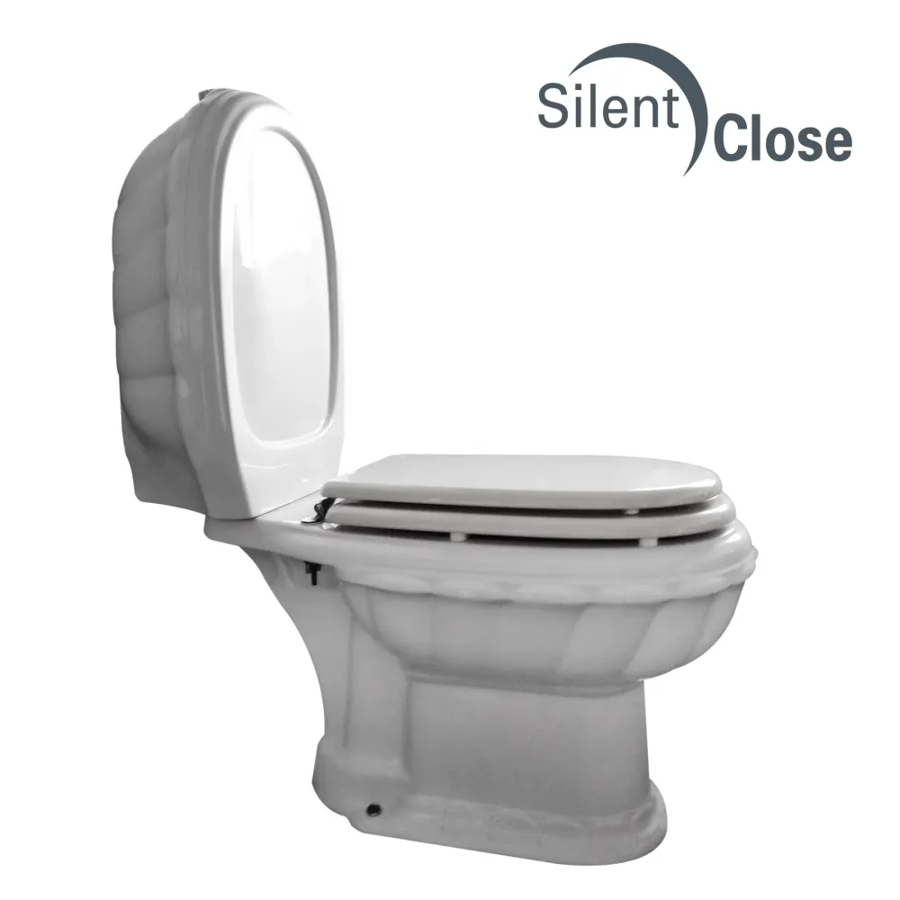 Tapa WC Compatible Diva 23 Globo - Customline Lacada Amortiguada 'SC' Blanco