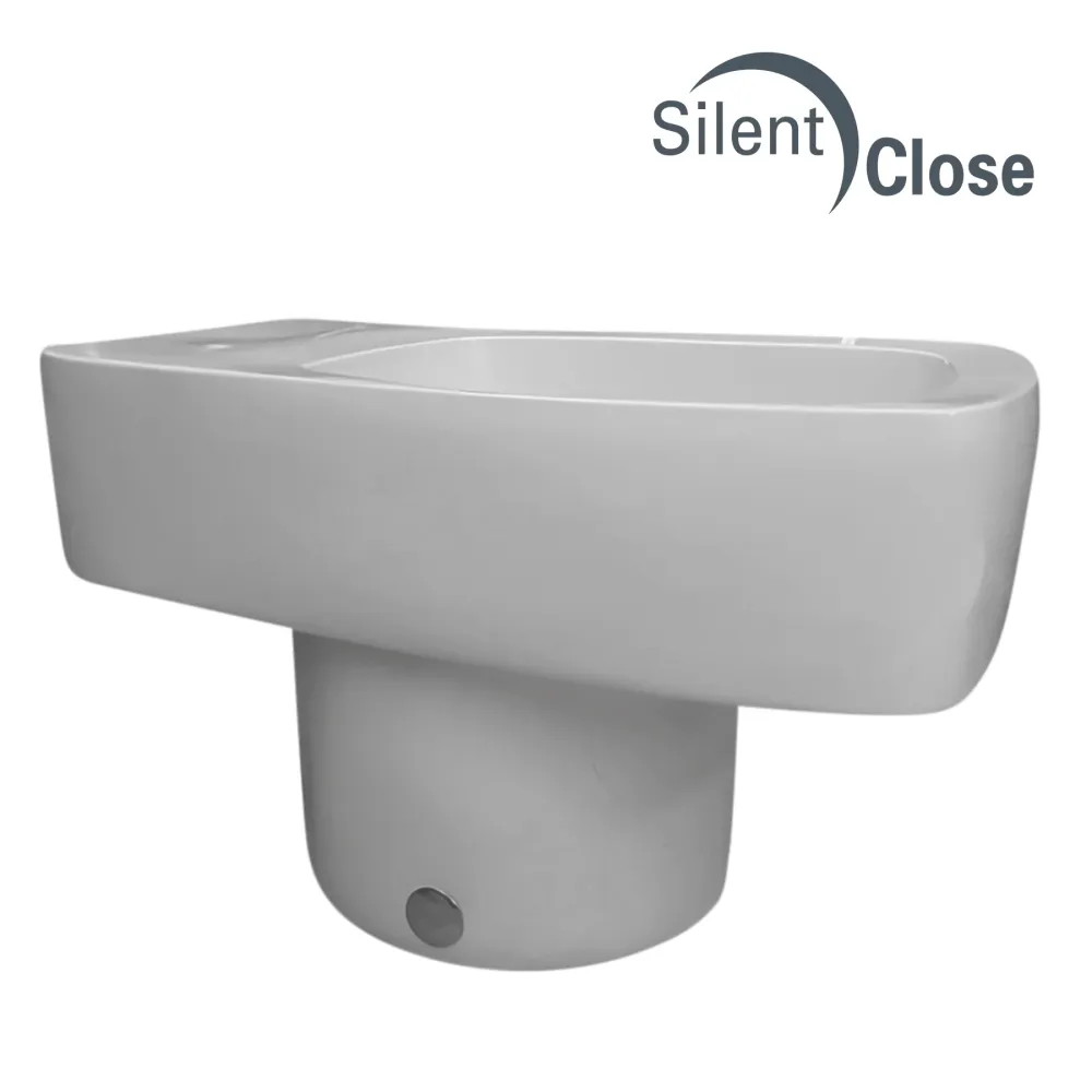 Tapa WC Compatible Qt 70 Dolomite - Customline Lacada Amortiguada 'SC' Blanco