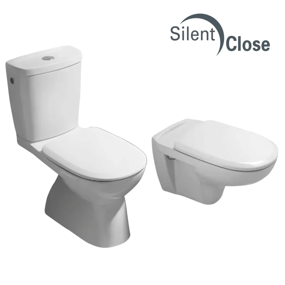 Tapa WC Compatible Désirade Allia - Woodline Roble Amortiguada 'SC' Roble