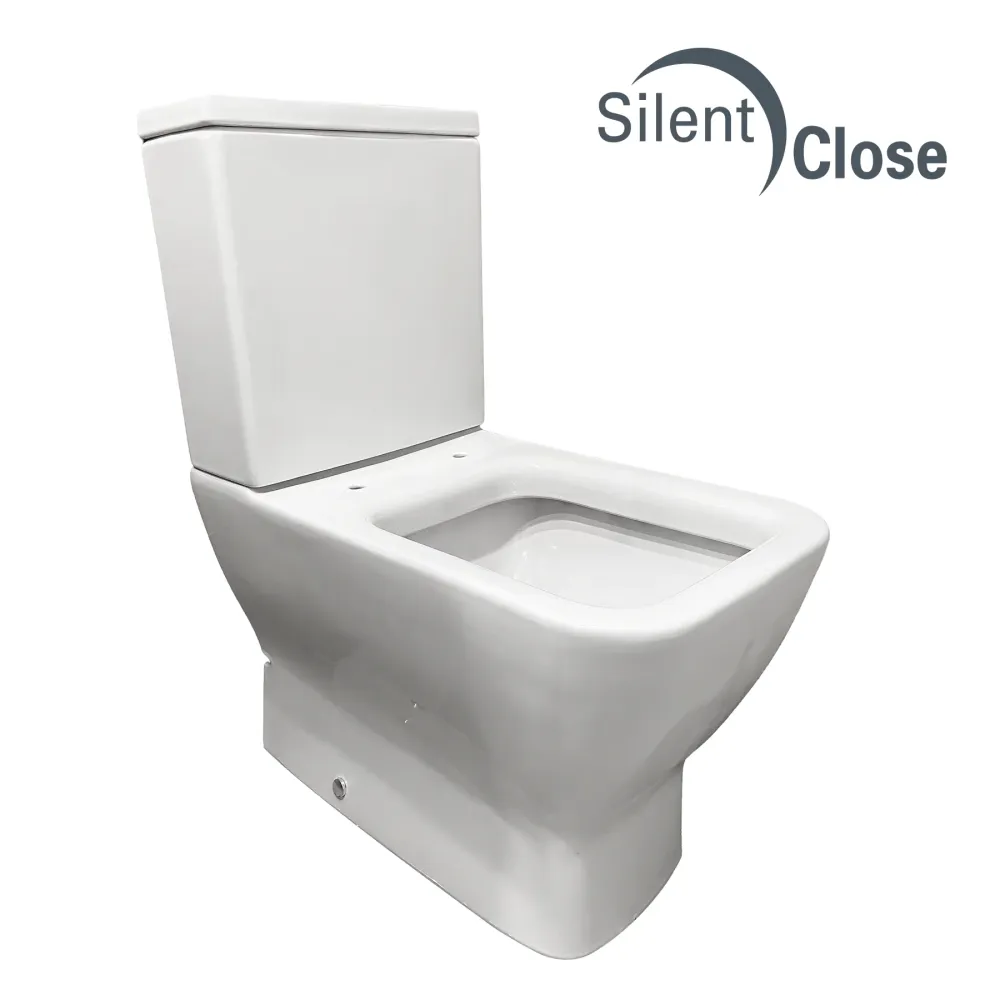 Tapa WC Compatible Emma Square Gala - Customline Roble Amortiguada 'SC' Roble