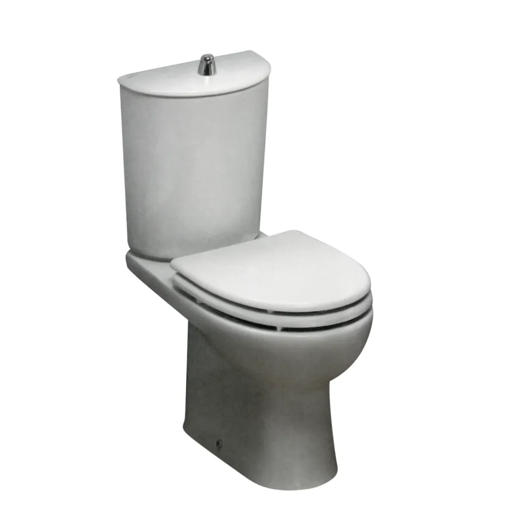 Tapa WC Compatible Equa Cesame - Woodline Lacada Blanco