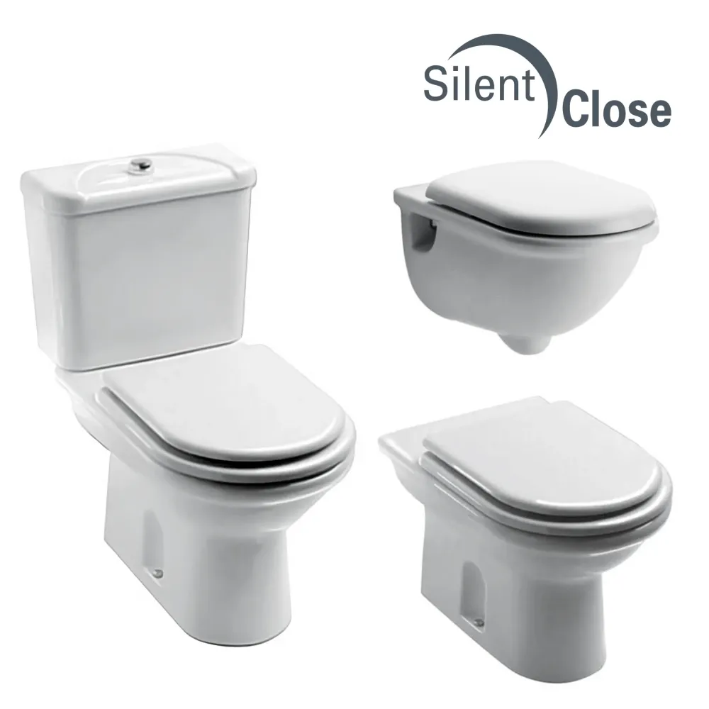 Tapa WC Compatible Esedra Ideal Standard V.1- Woodline Roble Amortiguada 'SC' Roble