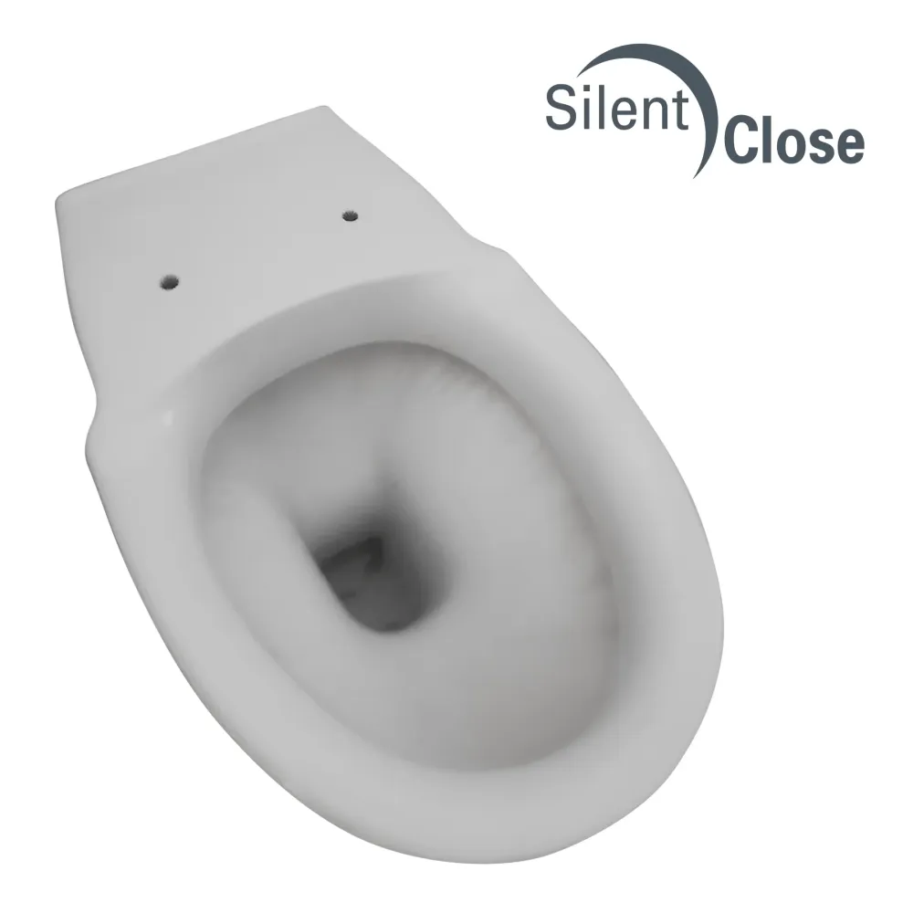 Tapa WC Compatible Euro Delta - Customline Roble Amortiguada 'SC' Roble