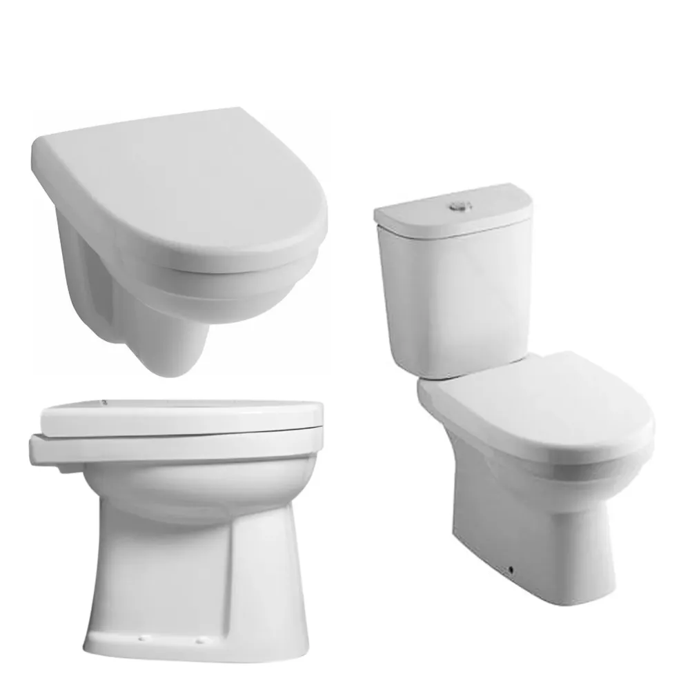 Tapa WC Compatible Eurobase 300 Sphinx - Woodline Roble Roble