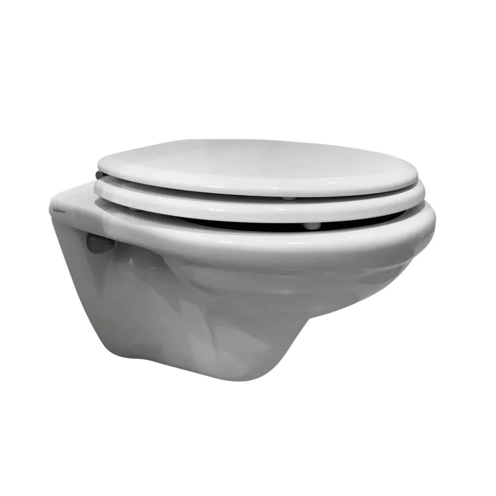 Tapa WC Compatible Europa Valadares - Woodline Lacada Blanco