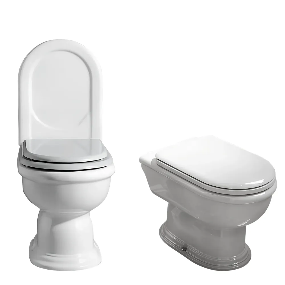 Tapa WC Compatible Fidia Flaminia - Customline Lacada Blanco