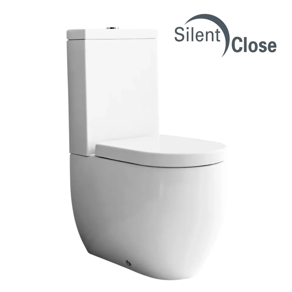 Tapa WC Compatible Flo Kerasan Con Cisterna- Woodline Roble Amortiguada 'SC' Roble