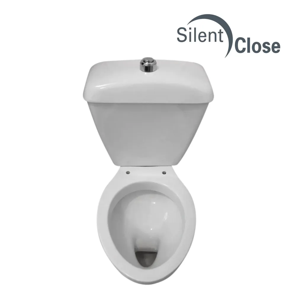 Tapa WC Compatible Florida Gala - Woodline Lacada Amortiguada 'SC' Blanco