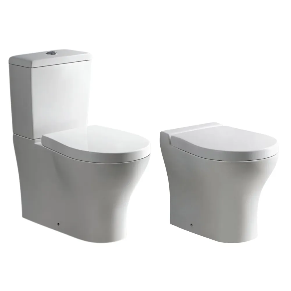 Tapa WC Compatible Formentera Bathco - Customline Lacada Blanco